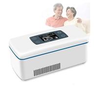 YXCMD Borsa Termica Portatile per Insulina 2-8°C - Porta Farmaci Refrigerato con Batteria USB, Autonomia 32H per Diabete, Design Compatto da Viaggio/Campeggio/Escursionismo