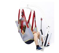 YXCMD Imbracatura per Trasferimento con Fascia Gambe, Guaina Sollevamento per Igiene - Supporto Traspirante per Anziani e Adulti con Mobilità Ridotta nella Doccia e Toilette