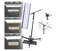 YXCMD Kit Luce PDR Professionale per Riparazione Bozzi Auto Senza Vernice - Panello LED Alta Luminosità con Cavalletto Regolabile e Ruote - Doppia Alimentazione