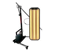 YXCMD Professionale Riparazione Ammaccature Senza Verniciatura - Pannello LED 95cm con 6 Livelli Luce, Treppiede Industriale & Soluzione Mobile per Autofficine e Fai da Te