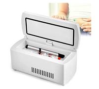 YXCMD Refrigeratore Portatile per Insulina da Viaggio - Borsa Frigo Medica con Display LCD e Batteria Ricaricabile (10400mAh), Controllo Temperatura 2-8°C, per Farmaci, Diabete e Vaccini