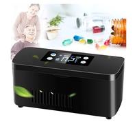 YXCMD Refrigeratore Portatile per Insulina da Viaggio - Frigo Medico Silenzioso con Display LCD, Temperatura Regolabile 2-18°C, Capacità 6 Penne + 20 Ricariche, Batteria Ricaricabile per Casa e Fuori