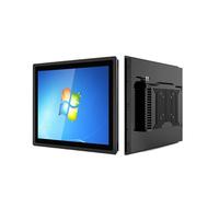 YXCPFEO Computer con Pannello Capacitivo Touch Screen Industriale Incorporato da 17 Pollici, Senza Ventola, IP65 Impermeabile(I5-8250U 8G 128G)