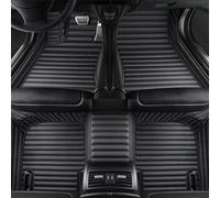 YXCYJ Tappetini Auto per Citroen C6 2005-2012, Tappetini Auto Pelle Misura Modelli di Auto di Tappetino Impermeabile Antiscivolo Accessori,A-Black Stripe