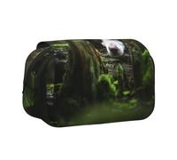YXDVPALNE Border Collie Stone Sweet Brown Cani Animali domestici Astuccio portapenne portatile a doppia conchiglia con cerniera