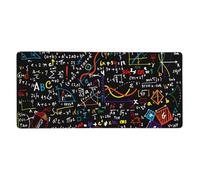 YXDVPALNE Formula matematica fisica,Tappetino per mouse di grandi dimensioni per scrivania, per computer, tastiera e mouse, 40 x 90 cm.