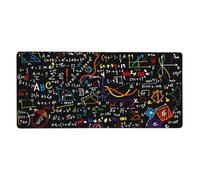 YXDVPALNE Formula matematica,Tappetino per mouse di grandi dimensioni per scrivania, per computer, tastiera e mouse, 40 x 90 cm.