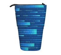 YXDVPALNE Programmatore Codice Blu,Astuccio telescopico, portapenne con supporto e astuccio con cerniera