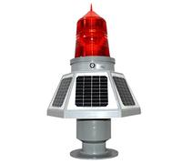 YXFAZPP Edifici a Molti Piani Luce di Posizione a energia Solare, Luce di Posizione Solare, Luce stroboscopica a LED Luci Lampeggianti Rosse Portatili, Avvia automaticamente Il Lavoro