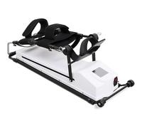 YXFAZPP Macchina CPM Intelligente per la Riabilitazione del Ginocchio con Telecomando, Macchina per la trazione degli Arti Inferiori Barella per Gambe con Display LCD (L(Morethan175))