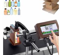 YXFAZPP Macchina di codifica Automatica, Macchina di codifica Online, Stampante a Getto d'inchiostro Termico, Macchina di codifica a Getto d'inchiostro Automatica da 12,7 mm/25,4 mm (12.7mm)