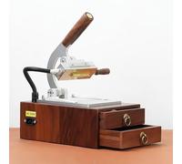 YXFAZPP Macchina per Stampa a Caldo, pressa elettrica per Riscaldamento, goffratrice Manuale per Stampa a Caldo, Marca Carta