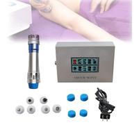 YXFAZPP Macchina per Terapia con Onde d'urto da 350 W, massaggiatore Portatile con Onde d'urto 1-16HZ per Sollievo dal Dolore, Terapia con Onde d'urto per corpi 60-200MJ Devic per casa