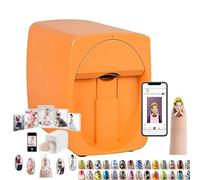 YXFAZPP Stampante per Unghie 3D, Macchina Portatile per verniciatura Unghie, Supporto WiFi/Fai-da-Te/USB, identificazione Automatica, Stampa Unghie Fai da Te per Gli Amanti delle (B)