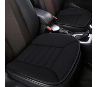YXFCD Cuscino Sedile Auto per Nissan Qashqai J12 J11 J10 J11 J12 +2 2006-2023 2024 2025, Coprisedile Auto Anteriore Morbido e Traspirante Cuscino Memory Foam Sedia Tappetino Protettivo,A/Black