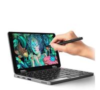 YXH-LPMM Tablet touch screen portatile 2 in 1 da 8 pollici 1920X1200IPS, disco rigido da 128 GB, 3500 MAH, sblocco con impronta digitale,128G