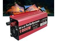 YXINHONGYUE Inverter a Onda sinusoidale Pura da 24 V e 1600 W di Picco, Mini Inverter ad Alta Potenza per Auto dissipazione del Calore Elevata Display LCD Intelligente per Campeggio,24v to 110v
