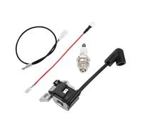 YXIUEYINGE Bobina di accensione 11304001302 for Motosega St-ihl MS170 MS170C MS180 MS180C 017 018 con Candela 0000 400 7000 1110 400 7005