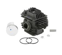 YXIUEYINGE Set Cilindro pistone da 40 mm Adatto for motoseghe St-ihl MS 020 020T MS200 200 MS200T Ricambi for Motore for Motosega 1129 020 1202