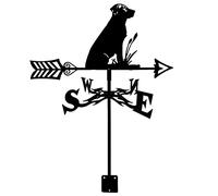 YXKJHH Banderuola segnavento in Metallo con Forma a Forma di Animale, banderuola segnavento Vintage in ghisa, indicatore di direzione del Vento per Decorazione di tetti da Giardino e padd