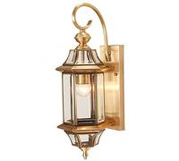 YXLMAONY Lampada da Parete Interno Light Luxury Rame Outdoor Impermeabile Soggiorno Sala da pranzo Caffè Balcone Cortile Cortile Aisle Foyer Corridoio Stairs Video Wall PORTATO Lampada da parete for o