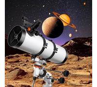 YXLMWZRY Adult Astronomy Telescope 130mm Aperture Red Dot Finderscope, Suitable for Children and Beginners, Travel Telescope