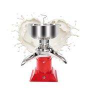 YXLMWZRY Electric milk skimmer, 304 stainless steel milky cream separator, milk cream centrifugal separator for raw milk separation from cows, goats, sheep and camels