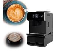 YXLMWZRY Fully automatic bean-to-cup coffee machine, 1.7-liter water tank, six water outlets, easy to clean