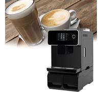 YXLMWZRY Fully automatic bean-to-cup coffee machine, 250G large-capacity bean hopper, 1.7L water tank, can make 200 cups continuously, one machine for multiple uses