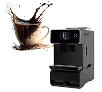 YXLMWZRY Fully automatic bean-to-cup coffee machine, integrated grinding, automatic cleaning, 250G large-capacity bean hopper, can make 200 cups continuously
