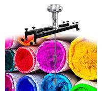 YXLMWZRY IBC air agitator, 1000L pneumatic agitator, adjustable size, for paint, coating, viscous liquid, ink dissolving(ThreeCylinder)