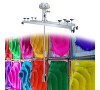 YXLMWZRY IBC pneumatic agitator, speed: 0-2500 RPM, 1/2HP paint mixer, ink dissolver agitator paint mixing equipment
