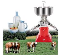 YXLMWZRY Milk Cream Centrifugal Separator Electric descremadora de leche 50L/H Capacity Cream Maker with 5L 304 Stainless Steel Bowl for Fresh Goat Cow Milk