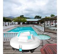 YXLMWZRY The Pool Robot Cleans Floors And Walls, waterlines, Has a 120 Minute Cleaning Time, climbs Walls, Has Two Powerful Suction Ports, And is Ground Pools.