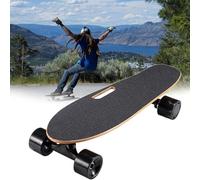 YXLMWZRYElectric skateboard, PU wheels, load-bearing capacity 80 kg, suitable for beginners, adult electric skateboards and youth mobile transportation