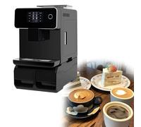 YXLMWZRYFully automatic bean-to-cup coffee machine, 1.7L water tank, 250G bean hopper, easy to clean, multi-function all-in-one
