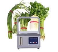YXLMWZRYSmall fully automatic OPP tape strapping machine, binding tool, fresh vegetable strapping machine, desktop industrial strapping machine