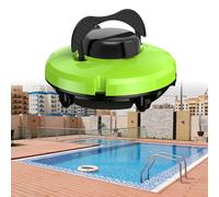 YXLMWZRYUpgraded Robotic Pool Vacuum for in-Ground Flatbed Pools up to 1000 sq ft, Dual Motors, 120-minute Run Time