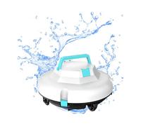 YXLMWZRYWireless Pool Robot 2025, 120-minute Cleaning Time, Dual Motors, LED Indicator Light, Automatic Parking Function, IPX8 Waterproof