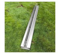 YXLYFDLY Systems di Drenaggio A Trincea da 39,4" di Lunghezza, Scarico A Pavimento Lineare E Canale Lineare, per Centro Commerciale Yard Sidewalk Park Garden(100x10x5.5cm/39.37x3.93x2.16in)