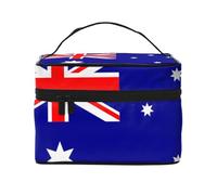 YXLymxDAMAI Beauty case da viaggio con bandiera dell'Inghilterra, alla moda, con grande capacità, per viaggi, palestra e campeggio, Bandiera australiana, Taglia unica