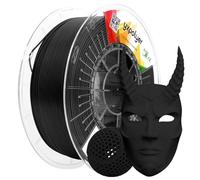 YXPOLYER Filamento PLA Flessibile Flex PLA Pro per Stampante 3D, Nero, per la Stampa di Palloni da Basket Senza Aria, PLA Morbido Leggero ad Alta Elasticità 1,75 mm 1 kg, Nero Scuro