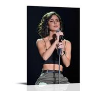 YXRONG Lena Meyer-Landrut.5 - Stampa artistica su tela, motivo: album musicale cantante, decorazione per camera da letto, 30 x 45 cm, con cornice