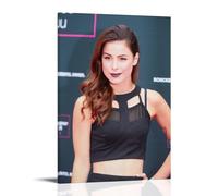 YXRONG Lena Meyer-Landrut.6 - Stampa artistica su tela, motivo: album musicale cantante, decorazione per camera da letto, 20 x 30 cm, con cornice