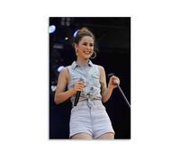 YXRONG Lena Meyer-Landrut.7 - Stampa artistica su tela, motivo: album musicale cantante, decorazione per camera da letto, 50 x 75 cm, senza cornice