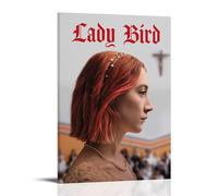YXRONG Poster decorativo classico del film Lady Bird, pittura ad olio, su tela, decorazione per camera da letto, 40 x 60 cm, con cornice