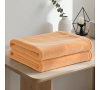 YXRS Coperta in Cotone Morbida 200 x 240 cm Calda e Morbida Coperta in Microfibra Ottima per Inverno per Divano e Grande Letto Matrimoniale, Beige