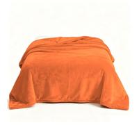 YXRS Coperta Pile di Flanella 50 x 300 cm Calda e Morbida Coperta Calda Invernale per Tutte Le Stagioni per Divano e Grande Letto Matrimoniale, Arancione