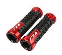 YXSM per FZ 6 Accessori Moto Manopole Manubrio Tappi Terminali per Manubrio Tappi per Yamaha FZ6 Fz6 FAZER/R 2014 2015 2016 con Logo (Colore : Rosso, Dimensione : 2)