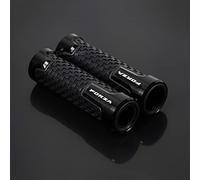 YXSM per Honda Forza 300 2020 2014-2020 Manopole per Manubrio Moto CNC Manubrio in PVC Grip in Gel di Gomma Manopole per Impugnatura da Motocross (Colore : Nero)
